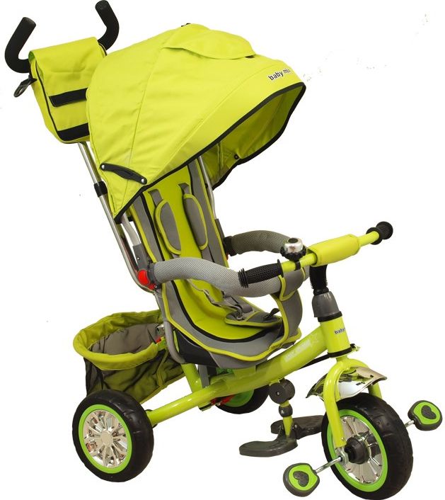 Dětská tříkolka Baby Mix zelená Zelená - obrázek 1