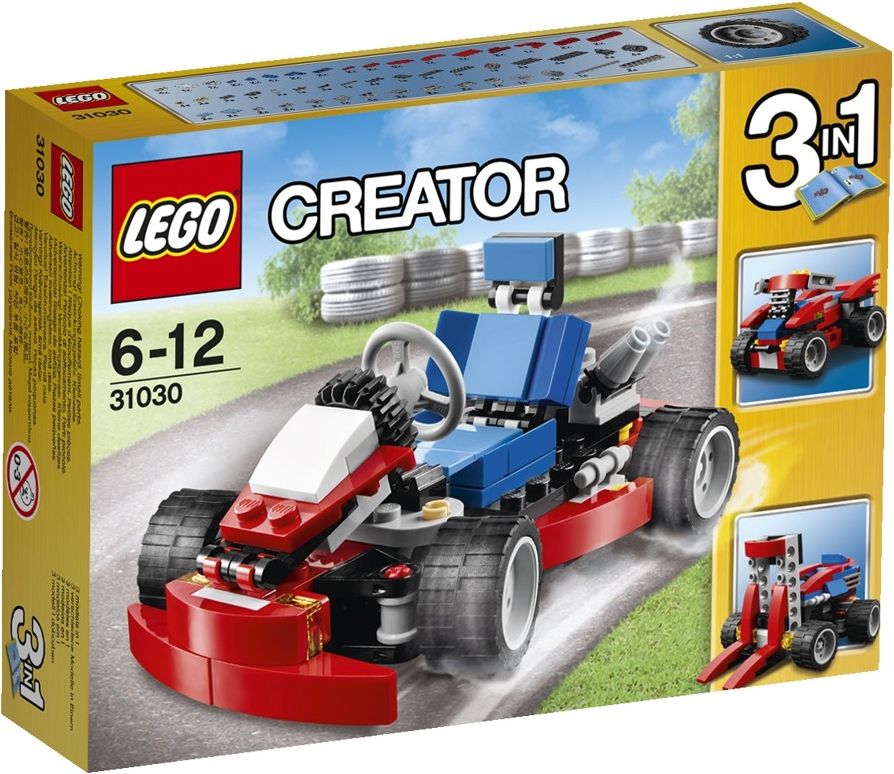 LEGO Creator Červená motokára - obrázek 1