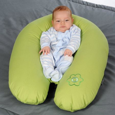 Babyvak kojící polštář eps kuličky Zelená - obrázek 1