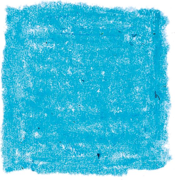 Voskový bloček, pastelová modrozelená, samostatný - obrázek 1