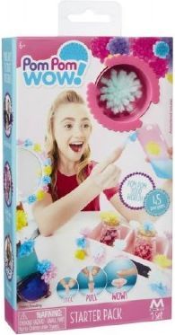 Kreativní sada Pom Pom Wow nalepovací střapce 45ks v krabici - obrázek 1