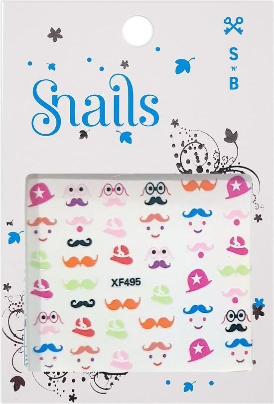 Dětské nálepky na nehty Snails - Mrs.Potato Head uni - obrázek 1