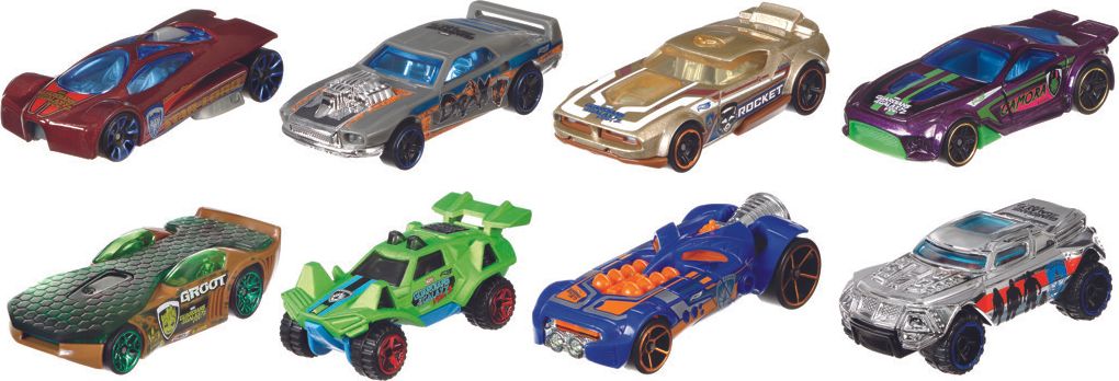 Hot Wheels tématické auto - Marvel strážci galaxie 2 - obrázek 1