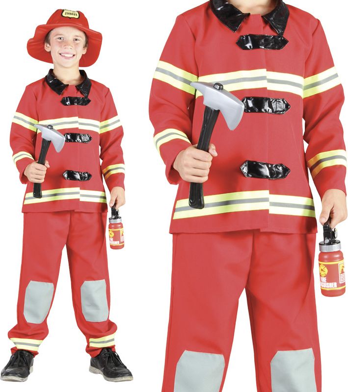 Kostým hasič 110 - 120 - obrázek 1