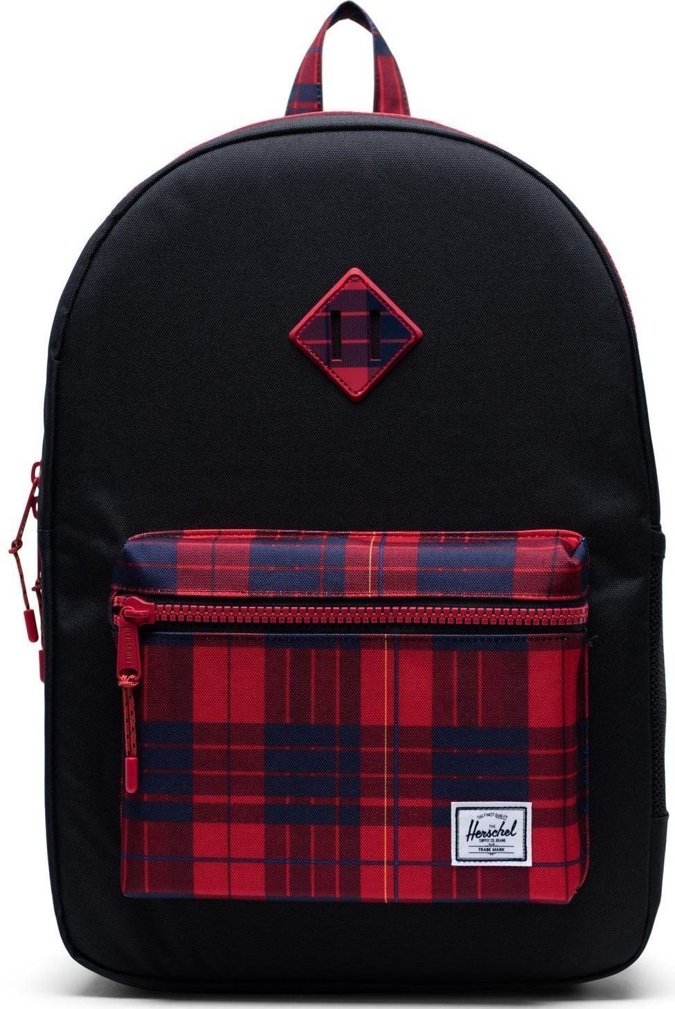 Herschel Heritage Youth X-Large - black/winter plaid uni - obrázek 1