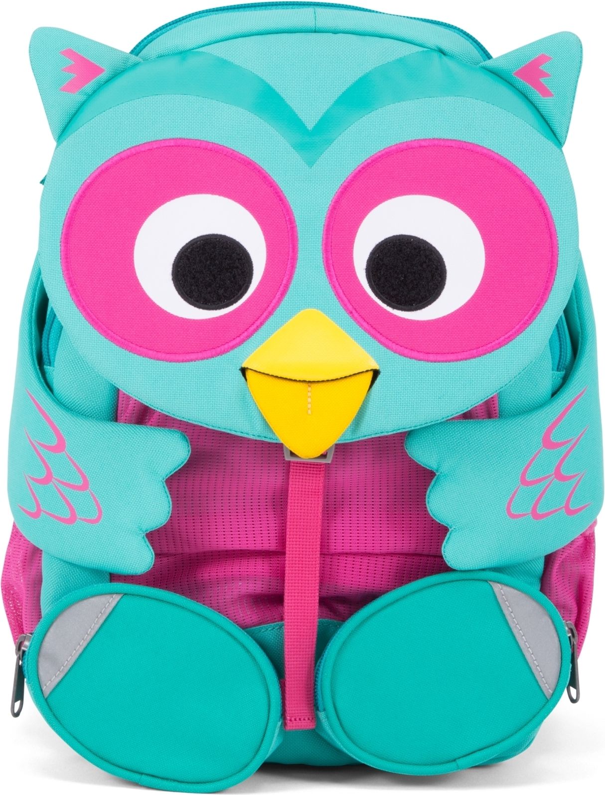 Affenzahn Olina Owl large - turquoise uni - obrázek 1