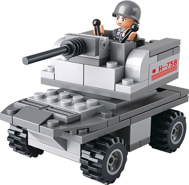 Stavebnice 3v1 - Armored car - obrázek 4