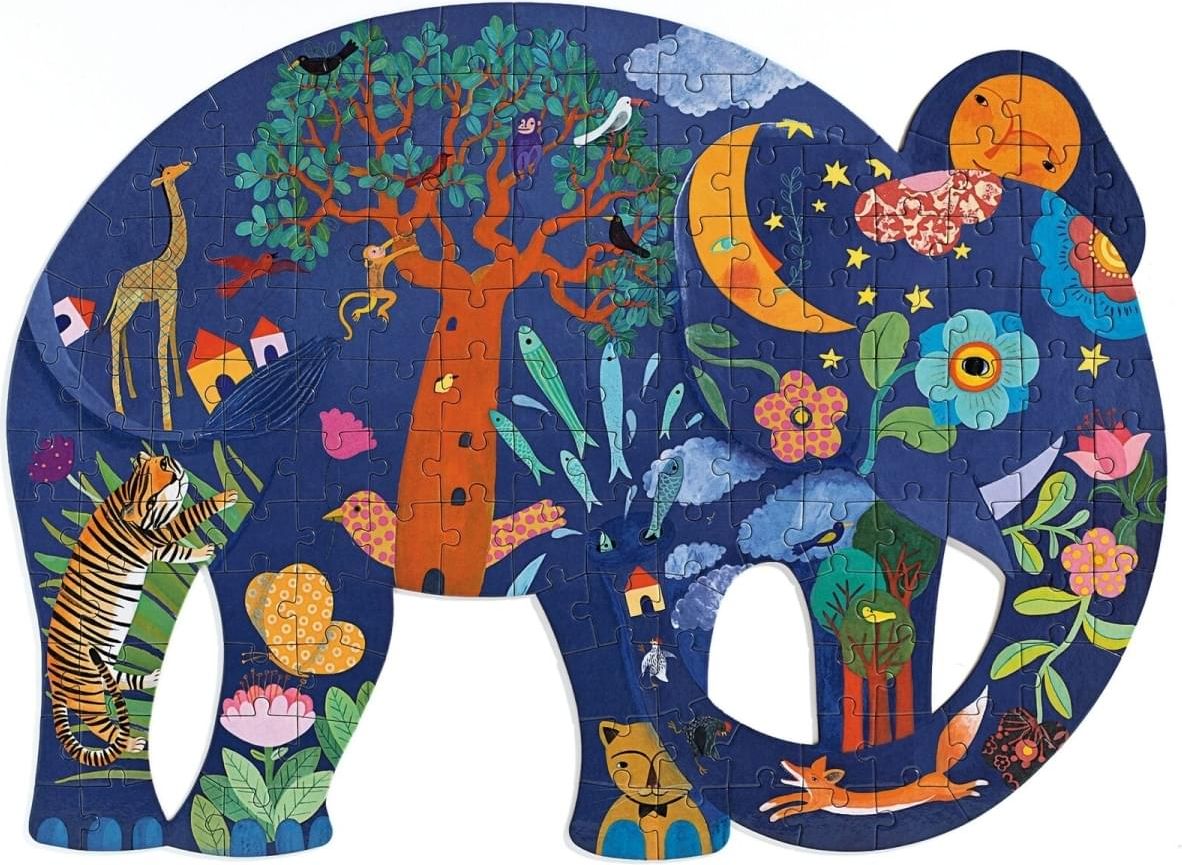 Djeco Eléphant - 150 pcs uni - obrázek 2