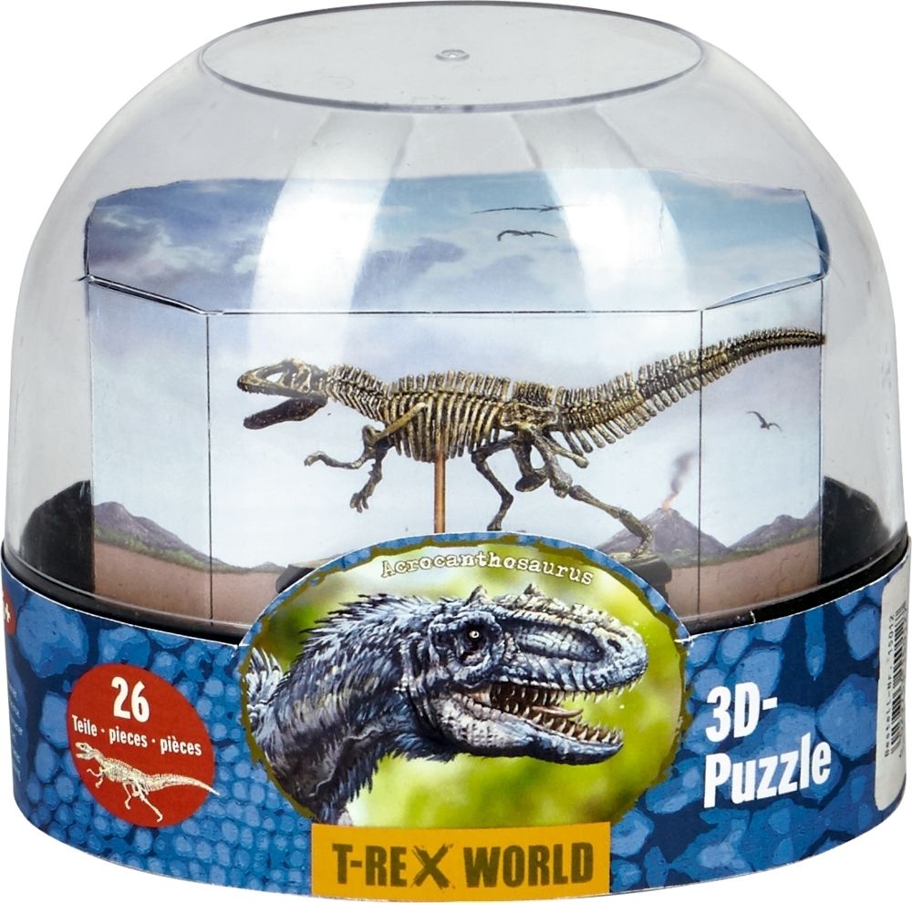 3D puzzle Acrocanthosaurus T-RexWorld uni - obrázek 2