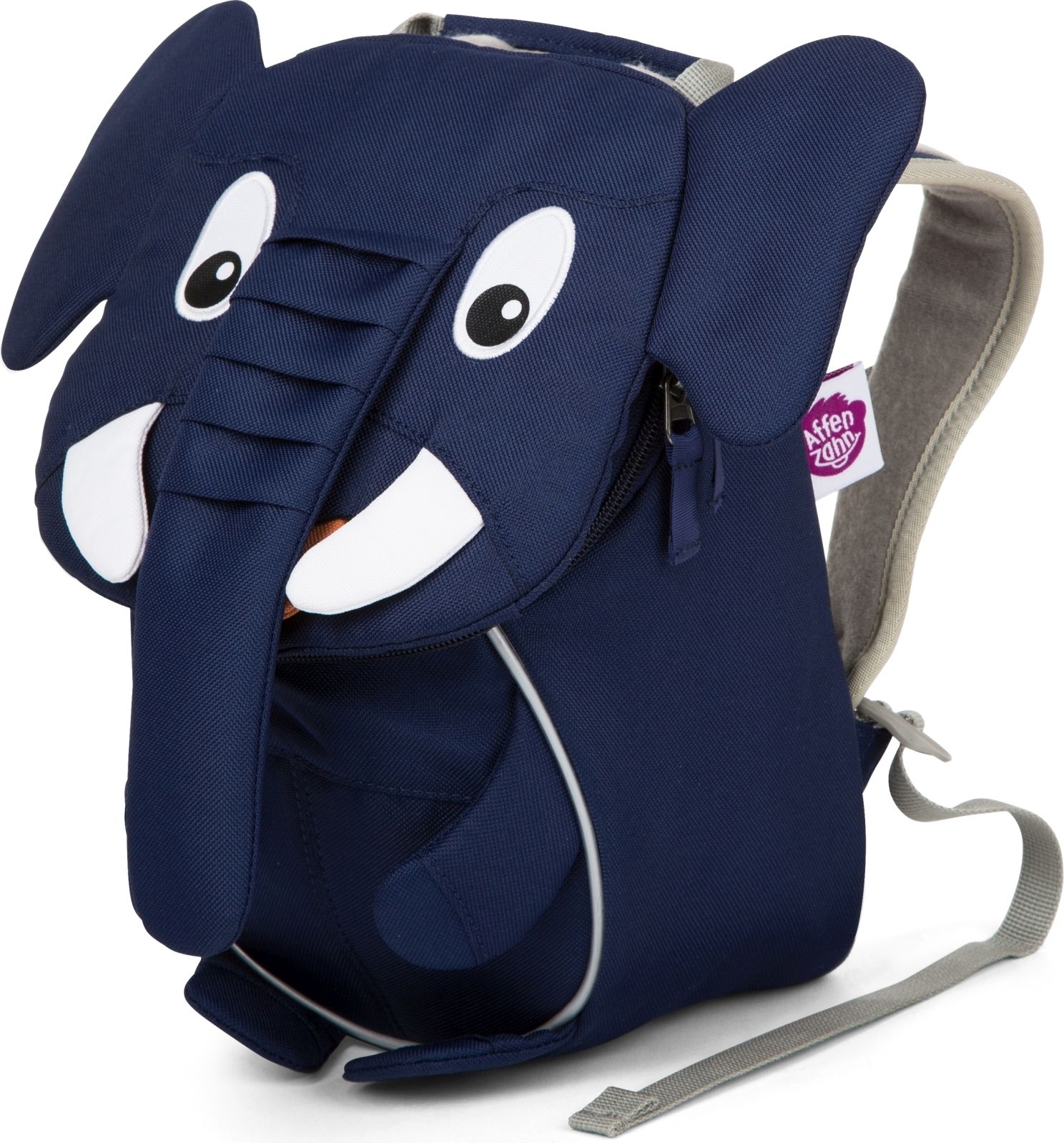 Affenzahn Emil Elephant small - Blue uni - obrázek 2