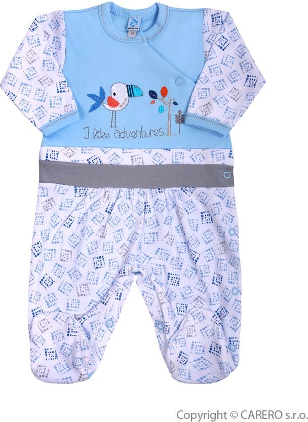 Kojenecký overal vel. 74 Koala Garden světle modrý - obrázek 1