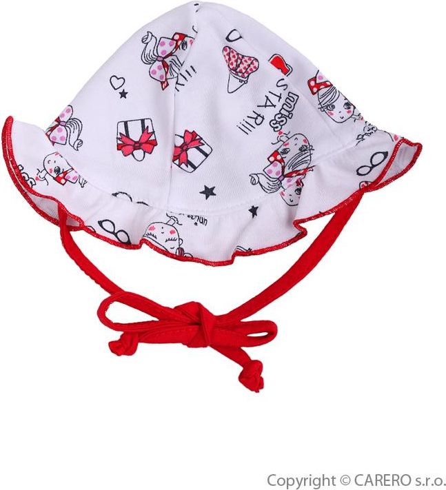Dětský klobouček vel. 50 Baby Service Miss Star - obrázek 1