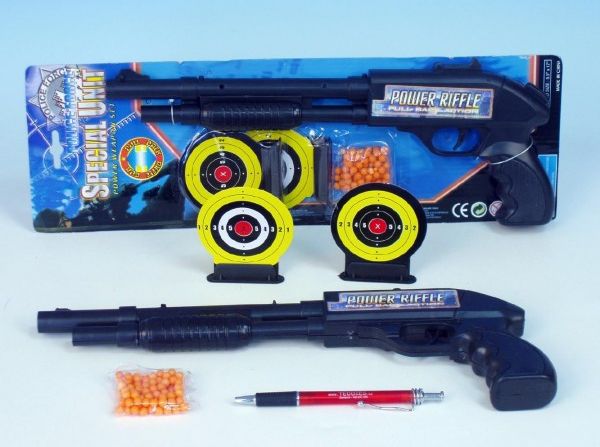 Brokovnice na kuličky plast 35cm na kartě - obrázek 1