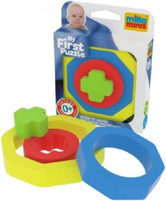 Moje první vkládačka Osmiúhelník pěna 10cm - obrázek 1