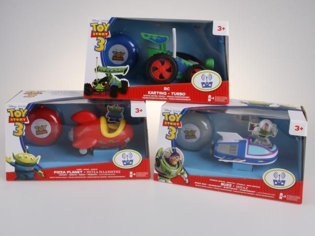 R/C auto Toy Story - červené Pizza planet - obrázek 1