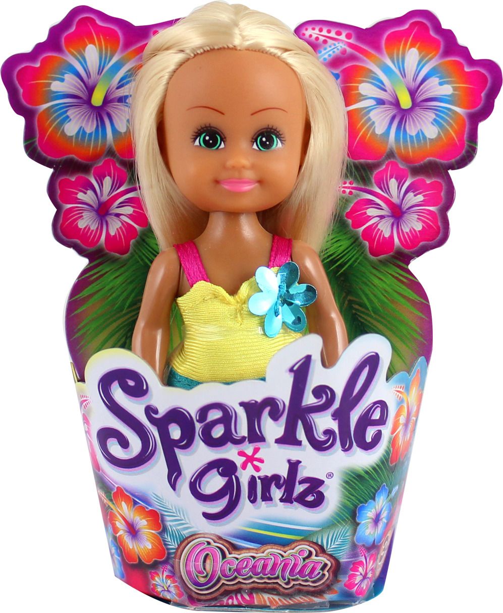 Panenka z Oceanie Sparkle Girlz malá v kornoutku - obrázek 4