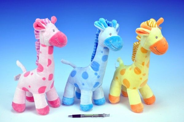 Žirafa plyš 30cm stojící - obrázek 1