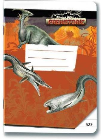 Sešit A5/523, 20 listů linkovaný Prehistoric - obrázek 1