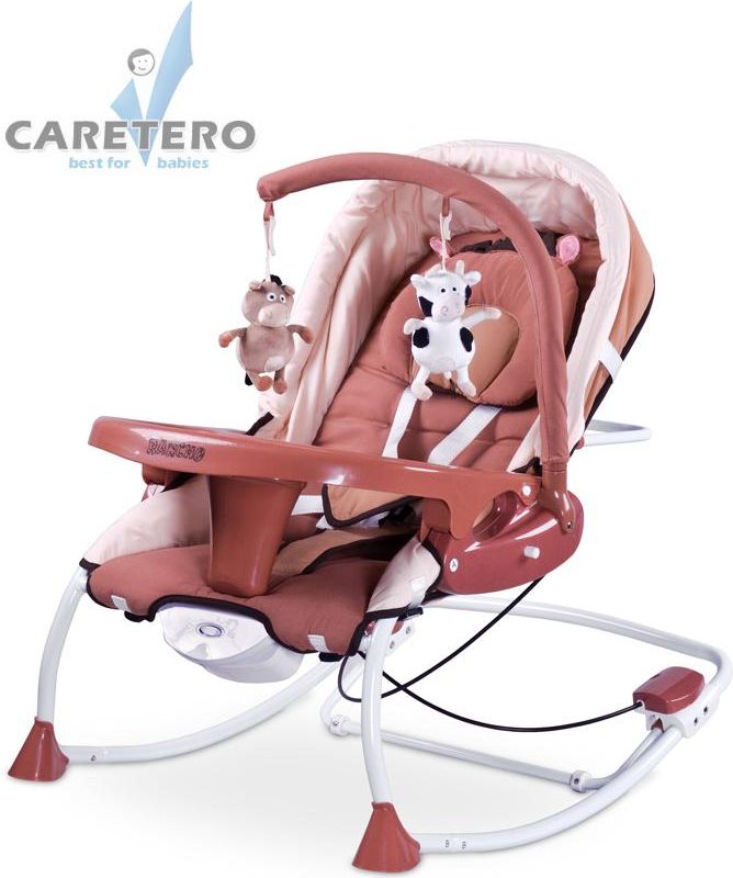 Dětské lehátko CARETERO Rancho brown - obrázek 1