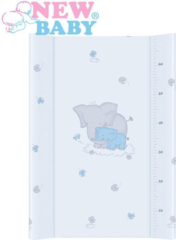 Přebalovací podložka New Baby Sloník modrá 80x50 - obrázek 1
