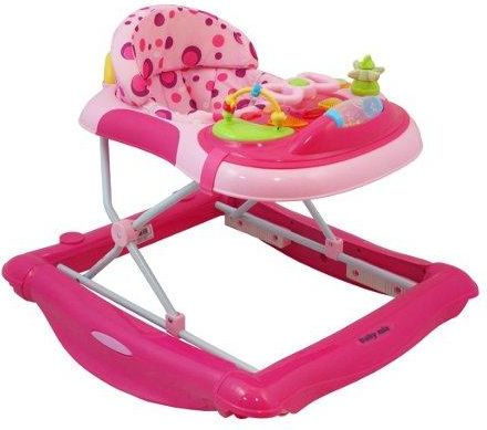 Dětské chodítko Baby Mix Růžové - obrázek 1