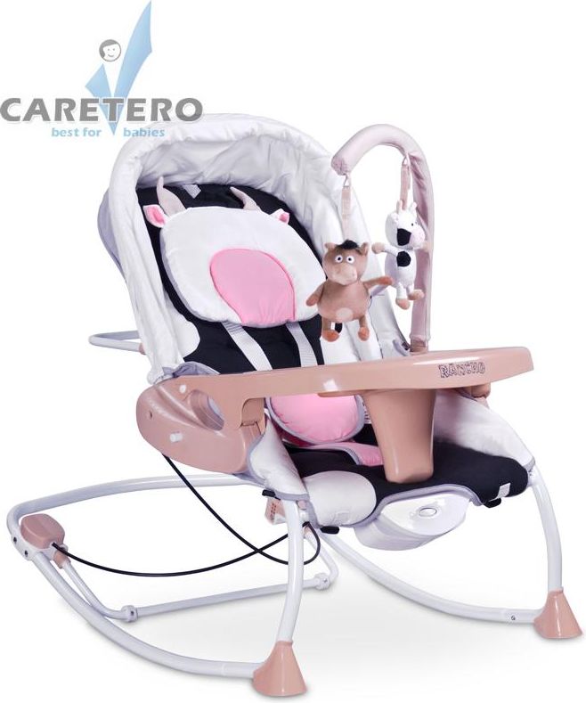 Dětské lehátko CARETERO Rancho beige - obrázek 4
