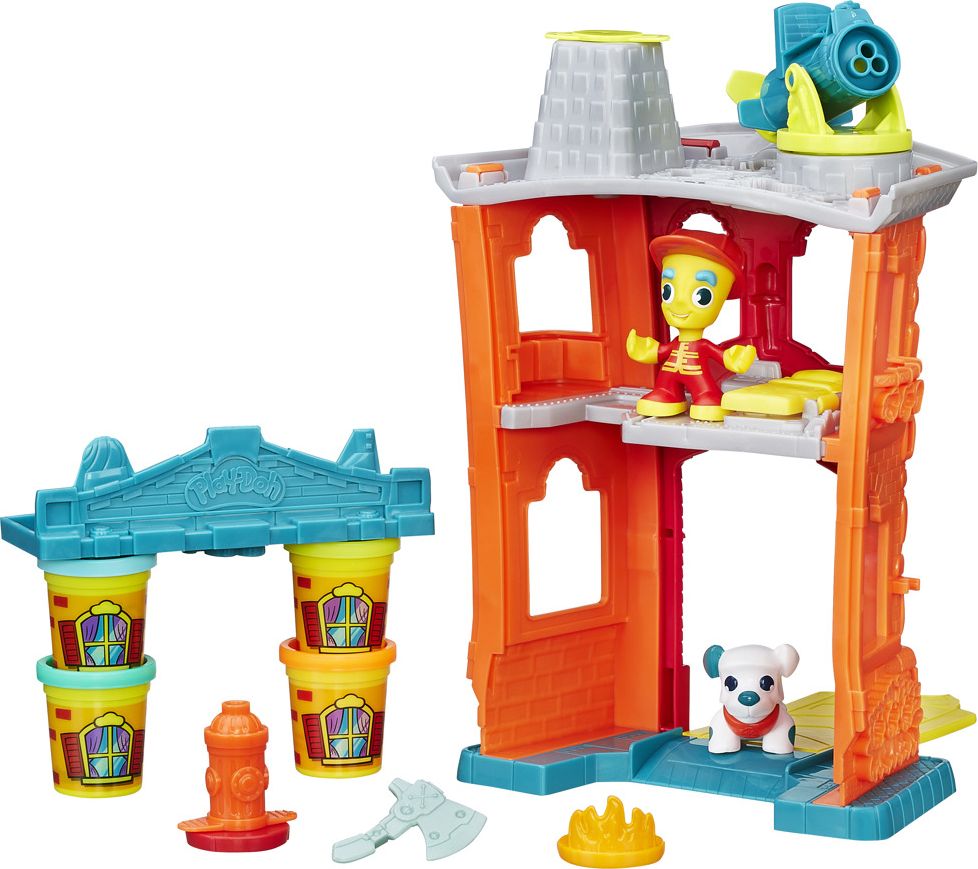 Play-Doh town požární stanice - obrázek 1