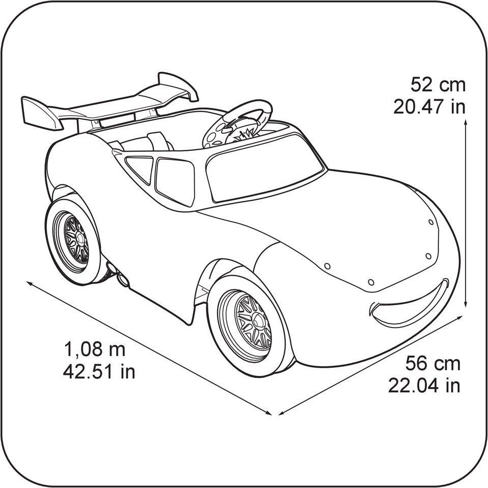 Auto Blesk McQueen - obrázek 2