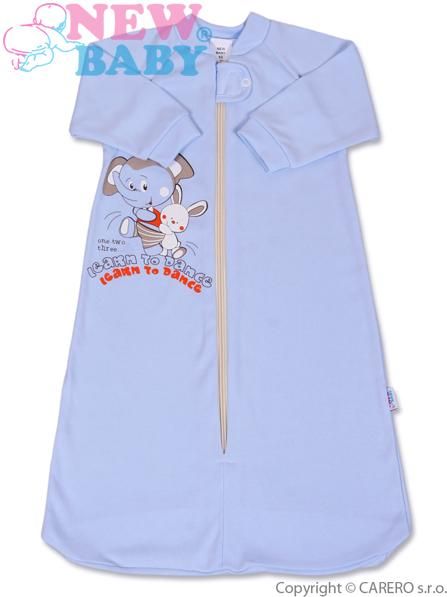 Modrý kojenecký spací pytel vel. 92 New Baby - obrázek 1
