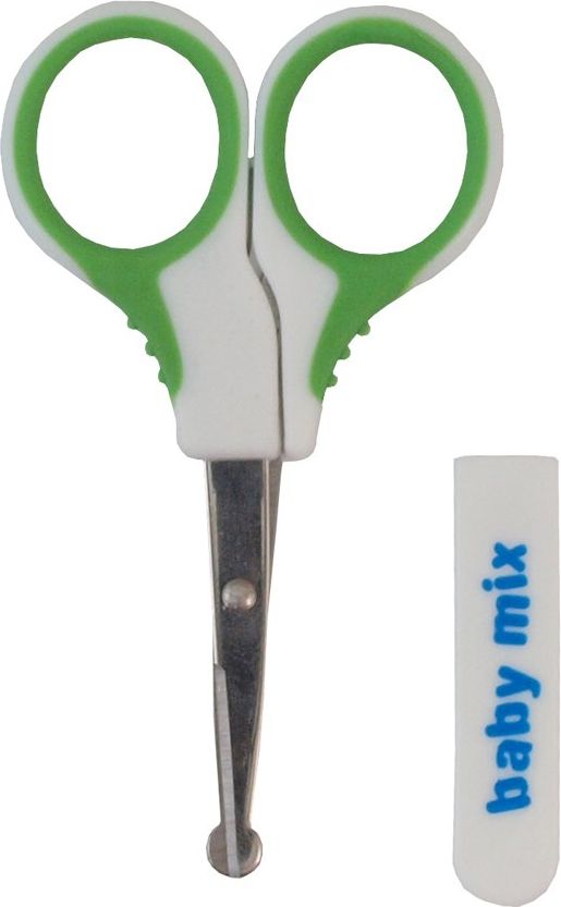 Dětské nůžky Baby Mix zelené Zelená - obrázek 1