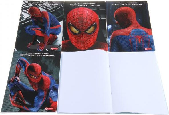 Školní sešit A4 Spiderman 52 stran linkovaný - obrázek 3
