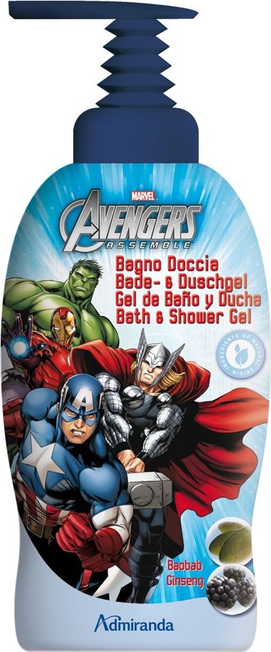 Avengers koupelový & sprchový gel 1L - obrázek 1