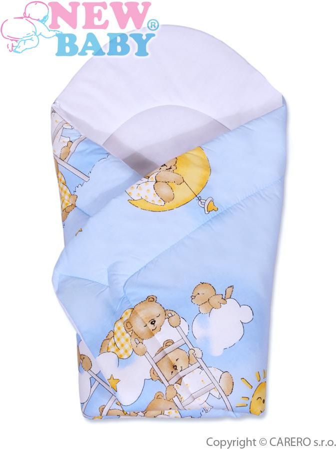 Modrá dětská zavinovačka New Baby - obrázek 1
