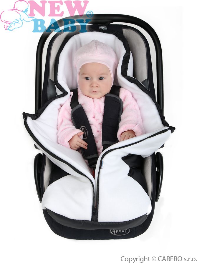 Hnědý zimní fusák New Baby Car Brown - obrázek 4