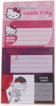 Štítky na sešity Hello Kitty - obrázek 5