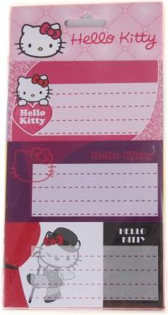 Štítky na sešity Hello Kitty - obrázek 6