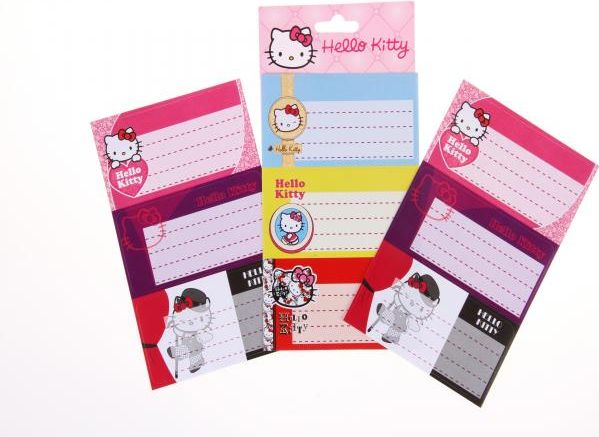 Štítky na sešity Hello Kitty - obrázek 8