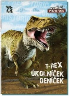 Úkolníček deníček Prehistoric dinosaurus A6 - obrázek 1