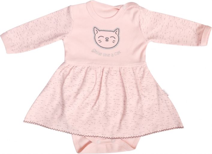 Mamatti Mamatti Bavlněné sukničkobody Cat - dlouhý rukáv, vel. 80 - obrázek 1
