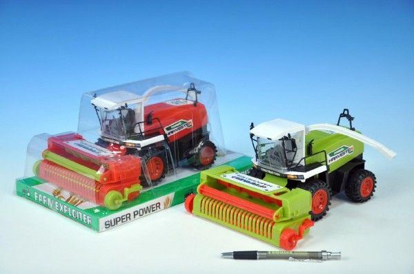 Kombajn plast 25cm na setrvačník červený - obrázek 1