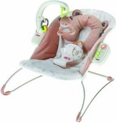 Fisher Price BG Sedátko medvídek s tlukotem srdce - obrázek 3
