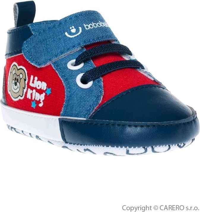 Dětské capáčky Bobo Baby 12-18m červeno-modré Červená 86 (12-18m) - obrázek 1