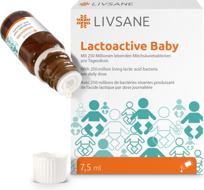LIVSANE Laktoaktivní kapky pro děti 7.5ml - obrázek 1