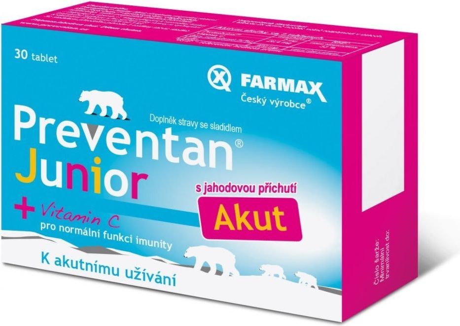 Preventan Junior Akut tbl.30 - obrázek 1