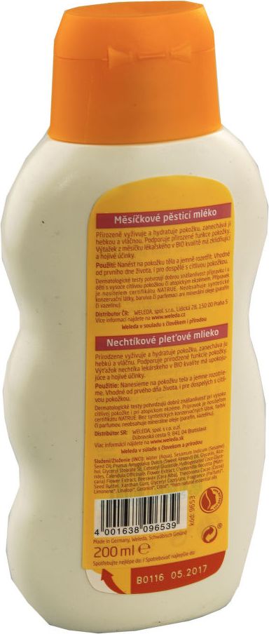 WELEDA Měsíčkové pěstící mléko 200ml - obrázek 2