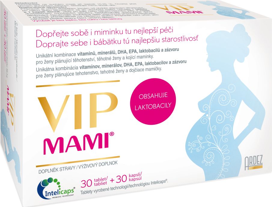VIP mami 30 tablet + 30 kapslí - obrázek 1