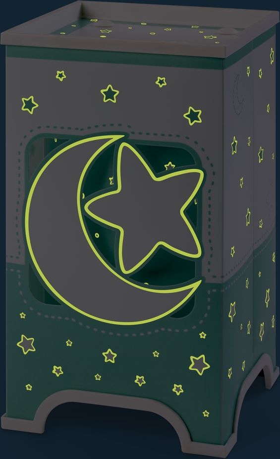 Dalber Moon Light Green 63230H dětské noční svítidlo - obrázek 3