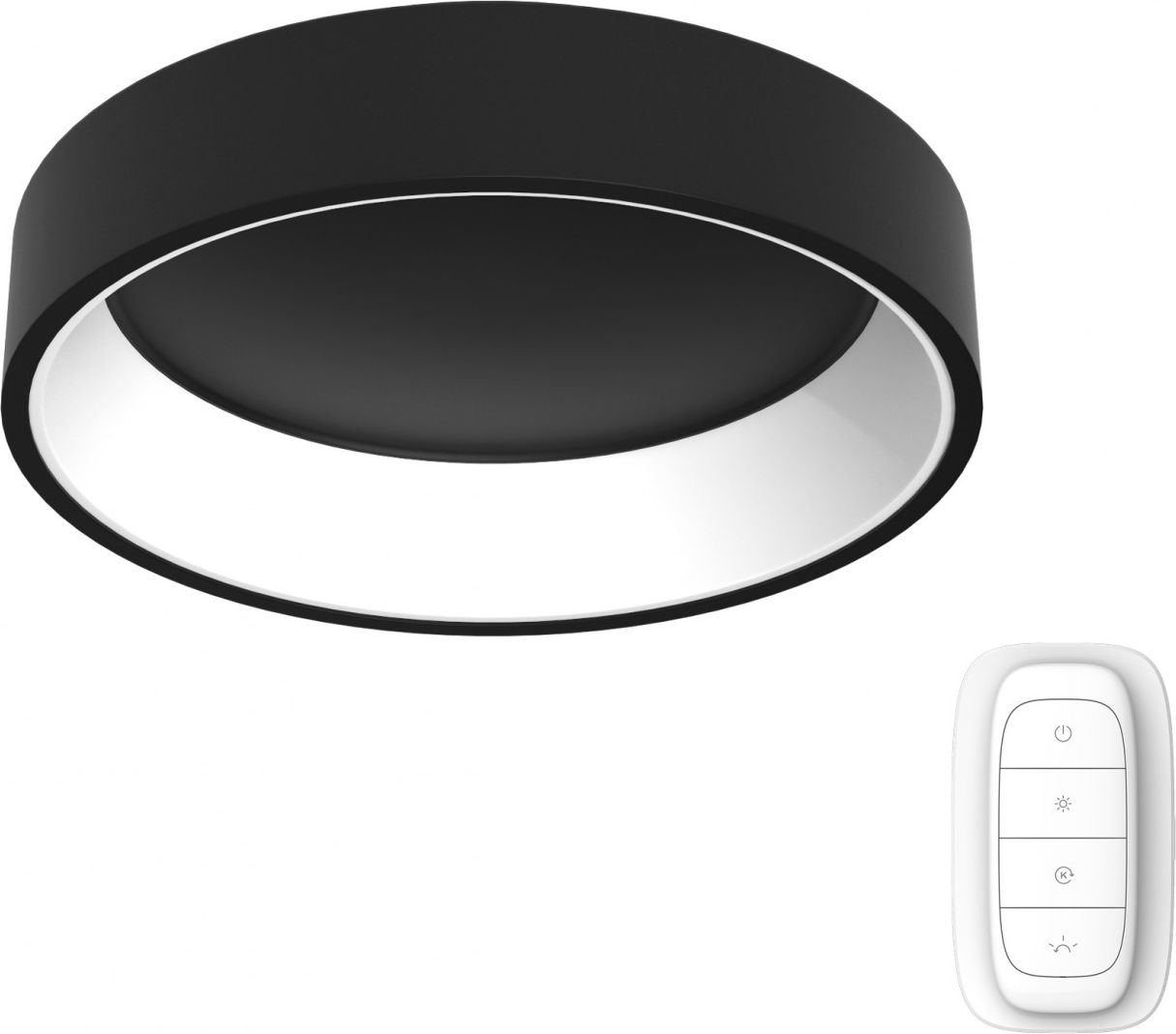 Immax NEO AGUJERO Smart stropní svítidlo 60cm černé - obrázek 1