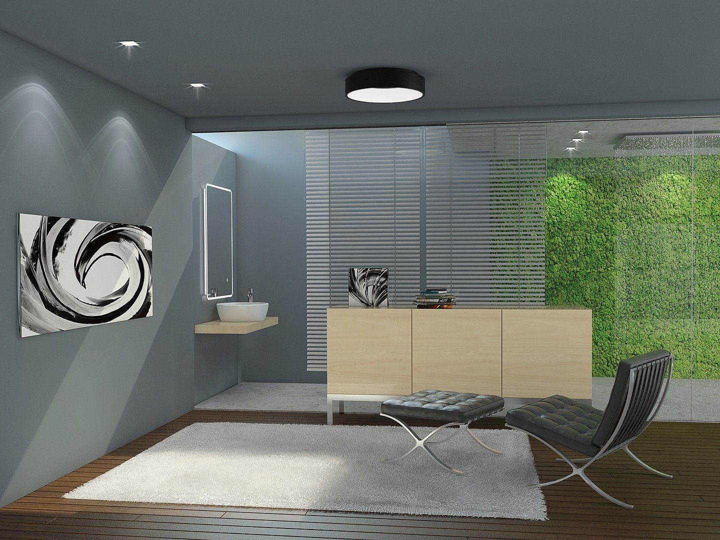 Immax NEO AGUJERO Smart stropní svítidlo 60cm černé - obrázek 7