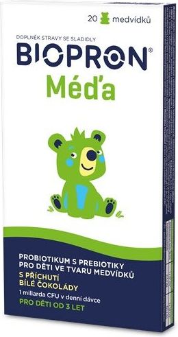 Walmark Biopron MÉĎA 20ks probiotických medvídků - obrázek 1